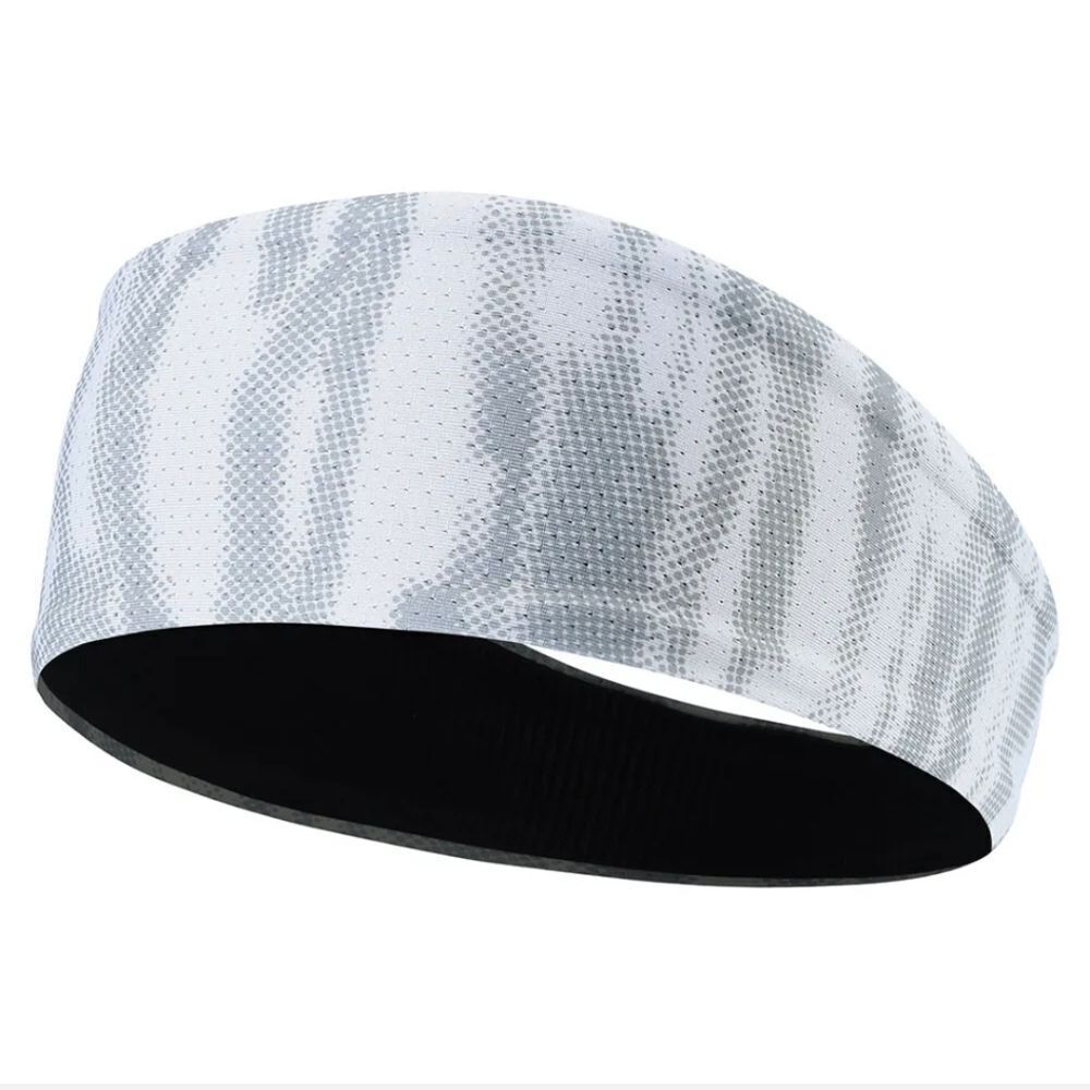 Camo Headband Stretch Sports Yoga Gym Hair Band Wrap Sweatband for Women Men US